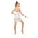 A skirt with a smell for gymnastics and dancing Grace Dance, p. 26-28, white color