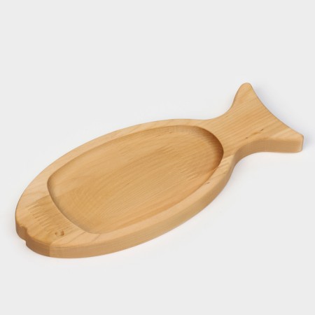 The board is cut and for the supply of "fish", 27.5 × 12 × 1.8 cm, birch-5