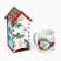 Gift set for the New Year: a tea house and a mug "Happy New Year"