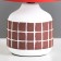 Glykeria table lamp E14 40W white-red 15x15x27 cm Risalux