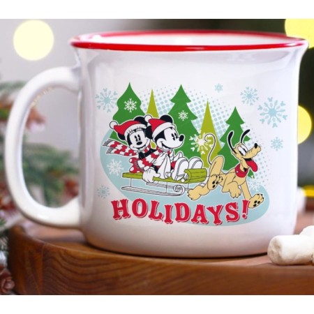 New Year's mug Hoolidays! Mickey Mouse and Friends, 350 ml-1