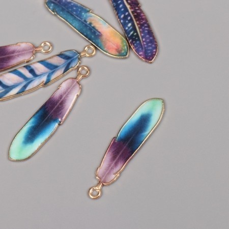Decor for creativity Metal, enamel "Color Fike" mix 4x0.9 cm-1