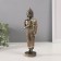 Souvenir Polystone "Buddha - Anjali -Mudra" Gray 6x7x23.5 cm