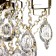 Elizabeth chandelier 4KHE27 40W bronze 40x40x40 cm Bayerlux