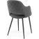 STULL OF A MIGRAL CARCASAS GUTALL/velor, black/dark gray 51x56x82 cm
