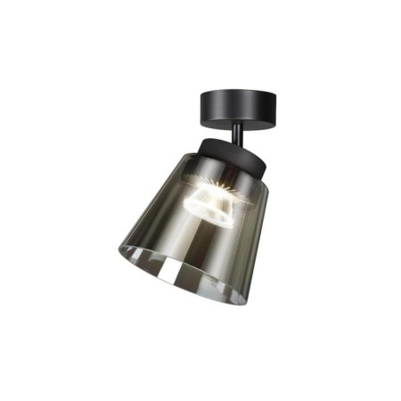 Over lamp, 24W LED, 4000K, 1800LM, Black Corps Color/Smoky Plaphon
