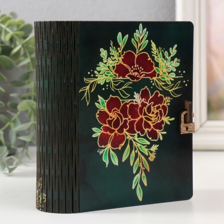 Browner-book "Flower composition" 14x12x5 cm-1