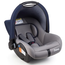 Автолюлька детская Zlatek Colibri, группа 0+ (0-13 кг), цвет сапфировый серый