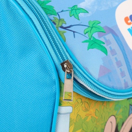 Children's backpack on a zipper from above, textiles, 20 cm x 11 cm x 26 cm "Well, wait a minute!", Soyuzmultfilm-4