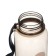 Water bottle, 600 ml, 20 x 7 cm, with sieve, brown