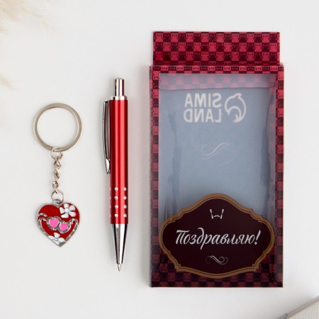 Gift set 2B1 (pen, head of heart)-1
