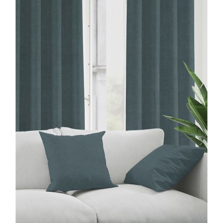 Decorative pillow "Canvas", size 40x40 cm, gray-blue color