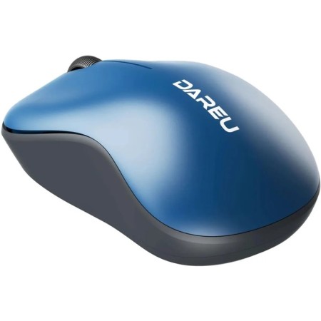 Mouse Dareu Wireless LM106G Blue-Black (Blue with Black), DPI 1200, receiver 2.4GHZ-2