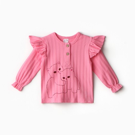 Longsliv children, light pink color, height 68 cm