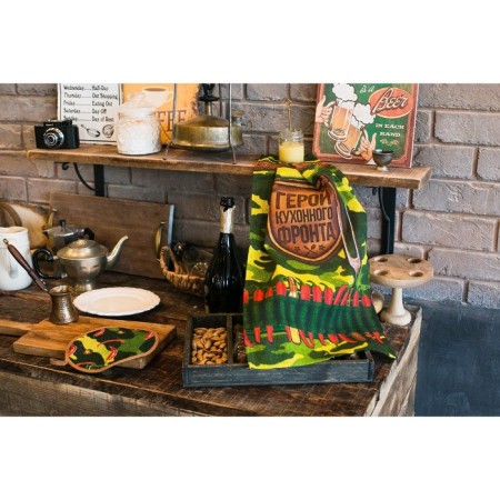 Kitchen towel "General of the kitchen" 35x60 cm-9