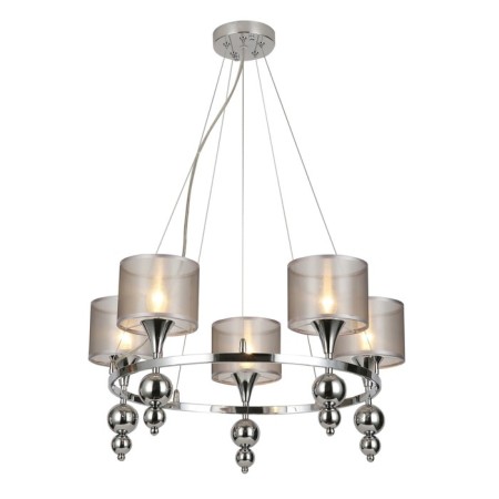 Suspended lamp 5x40W E14, size 63x63x100 cm-2