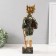 Souvenir Polystone "Golden Dragon General" 9x14x42.5 cm
