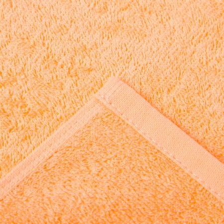 Terry towel smooth -red, 100x180 cm, peach color-2