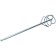 Mixer for Gepardgp4250-08 races, galvanized, SDS+, 80 x 450 mm