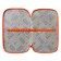 Penal 2 sections, 125 x 205 x 40 mm, calligrata 30p26/2 "Panda", laminated cardboard