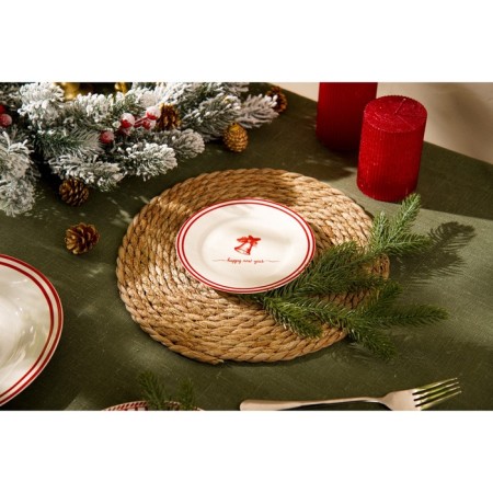 New Year's plate SL Home "Great Time", d = 16 cm, dessert, porcelain-6