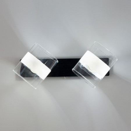 Sconces Citilux "Virta" CL139322, 32x12 cm, 2x60W, E14, Black Color Black-12
