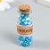 Decor for creativity Plastic "Flower. Blue Ilome" set of 8 g 5x2x2 cm