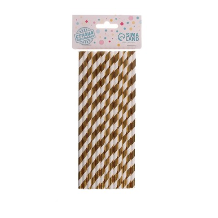 A tube for cocktail "Spiral", set 25 pcs.-1