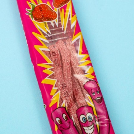 Chewing marmalade Bebeto Sour Sticks, with the taste of strawberries, 35 g-1