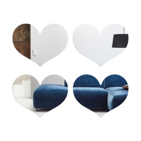 Interior stickers "hearts", mirror, decor on the wall, 100 email, size of El 2 x 2.5 cm-1
