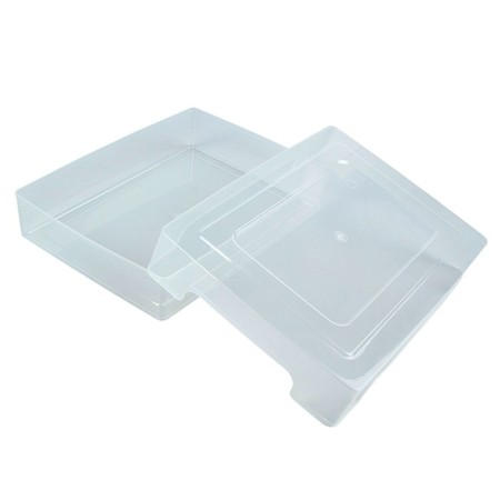 Container for documents A4, 245 x 330 x 63 mm, transparent, durable, roomy-1