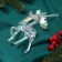Jewelry "Proud Deer" 13x8 cm, transparent overflow