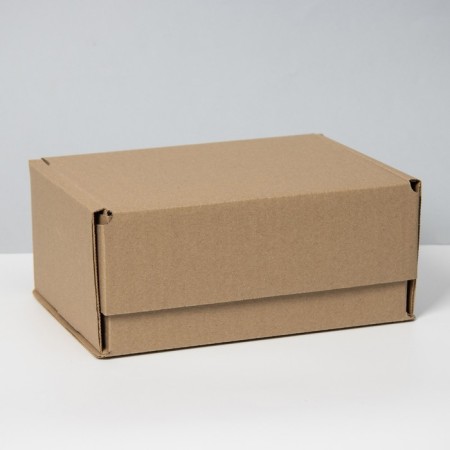 Self -charged box, brown, 22 x 16.5 x 10 cm, set 20 pcs