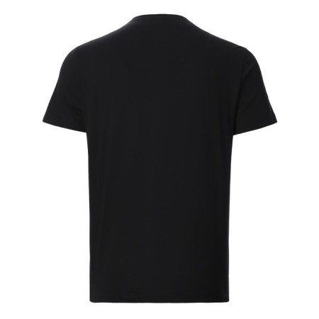 T -shirt male, black color, size 50 (xl)-5