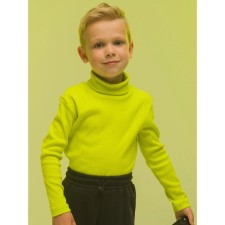 Turtleneck for the boy Pelican, height 146 cm, yellow color