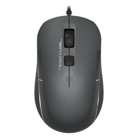 Mouse A4Tech FSTYLER FM26 Gray/Black Optical (2000DPI) USB for a laptop (4but)