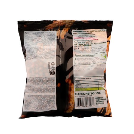 Siberian bran natural crispy, 100 g-1