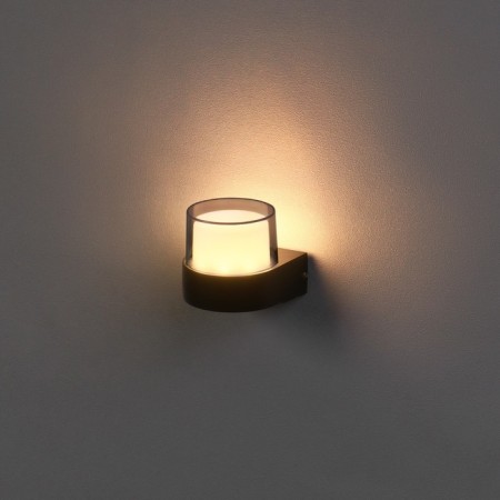 Facade lamp "Grand", FSD-082, 5 W, 3000K, IP65, 220 V, Metal, Black-1
