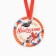 Medal Magnet for graduation "graduate", diam. 6 cm