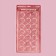 Konfinetta chocolate form “Toffi. Circle ”, 27.5 × 17.5 × 2.5 cm, 21 cells (2.5 × 1.5 cm)