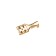 Terminal of a flat nest 7.7 mm 0.75-1.5 mm² (RP-M 1.5- (6.3)), in pack. 10 pcs. Rexant