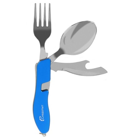 Set of cutlery "Rastypes": spoon, fork, knife, opener