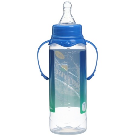 A bottle of feeding Surprise, classic throat, from 0 months, 250 ml., Cylinder, with handles-4