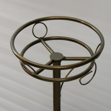 Flowers stand, floor, collapsible, 3 pots, d = 18 cm, bronze-1