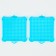 The basis for aquamosaic "rectangle", set 2 pcs, size 1 pc. - 8.5 × 9.5 × 0.2 cm