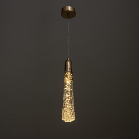 Lamp Bayerlux "Sharon" LED 10W gold 8.5x8.5x40-150 cm-2