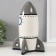 Piggy bank Ceramics "Rocket" 16.5x16.5x24 cm