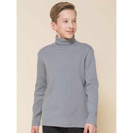 Turtleneck for a boy Pelican, height 158 ​​cm, dark gray color