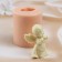 Mold Silicone "Angel smiles" 6.2x5.5x7 cm (praise 6.8x4.7x2.8 cm)