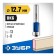 Clester's milling cutter 28728-12.7-13, with a lower bearing, shank d = 8 mm, 12.7 x 13 mm